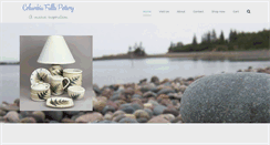 Desktop Screenshot of columbiafallspottery.com